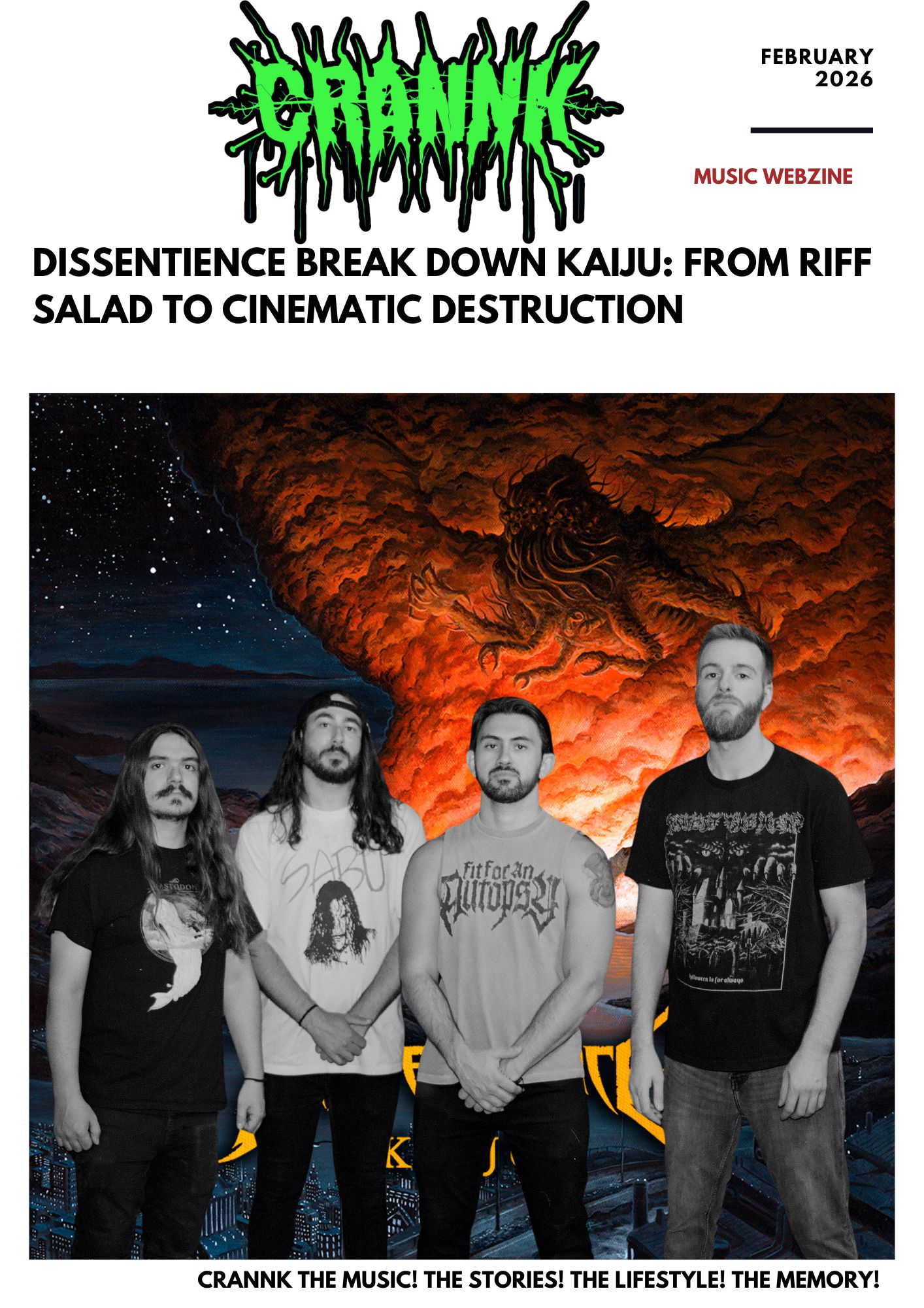 Dissentience Break Down Kaiju: From Riff Salad to Cinematic Destruction ...